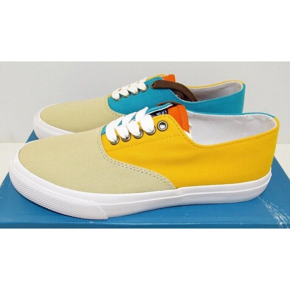 Men's Sperry Top-Sider Cloud CVO Tan Colorblock Deck Sneakers - NWT - STS22333 - Picture 3 of 6